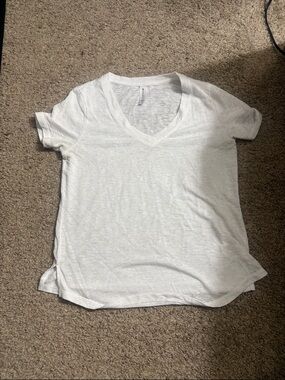 Athleta White Tshirt Size XSP